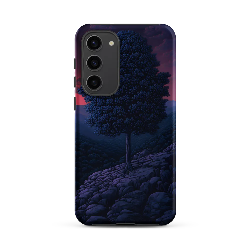 Solitary Sentinel: A Tree at Dusk