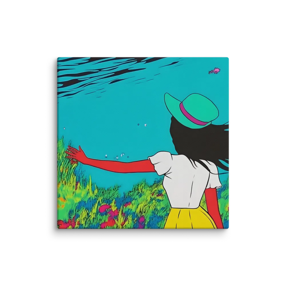 Whimsical Encounter | Canvas | 32″×32″