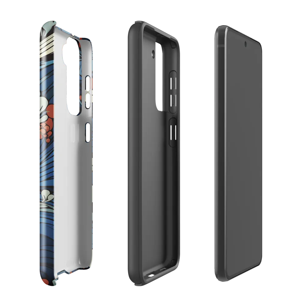 Nature's Elegance: An Oceanic Tapestry | Phone Case |  S21 FE | Tough Case | Glossy