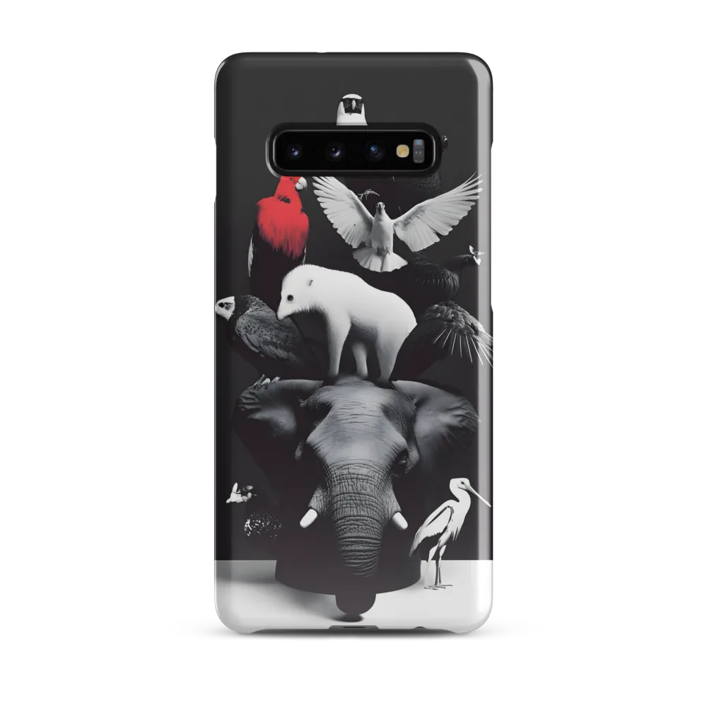 Harmony in Contrast | Phone Case |  S10 Plus | Snap Case | Glossy