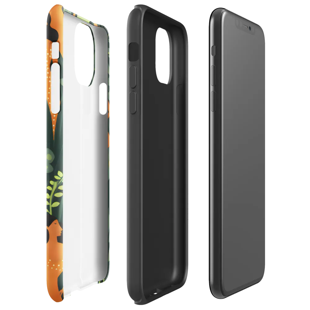 Playful Harmony in Patterns | Phone Case |  11 Pro Max | Tough Case | Glossy