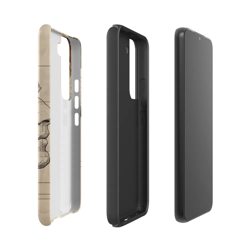 Geometric Reverie | Phone Case |  S22 | Tough Case | Matte