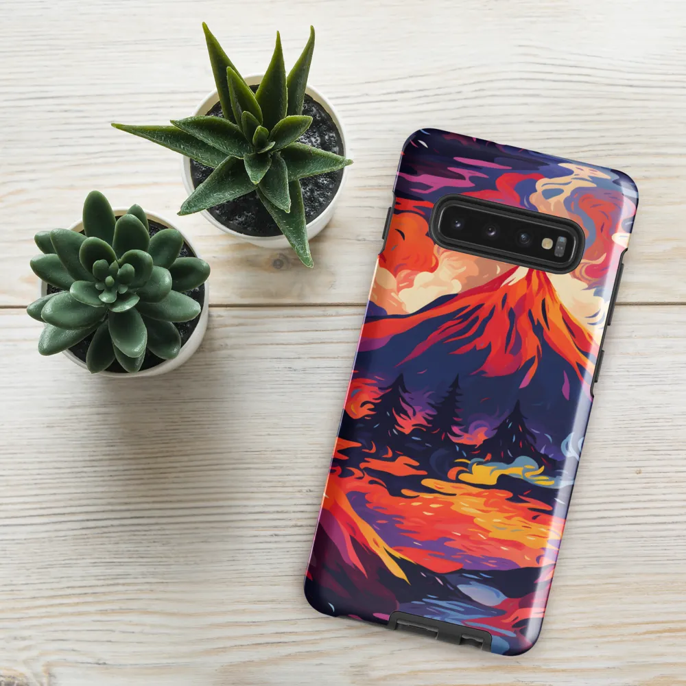 Fiery Majesty | Phone Case |  S10 Plus | Tough Case | Glossy