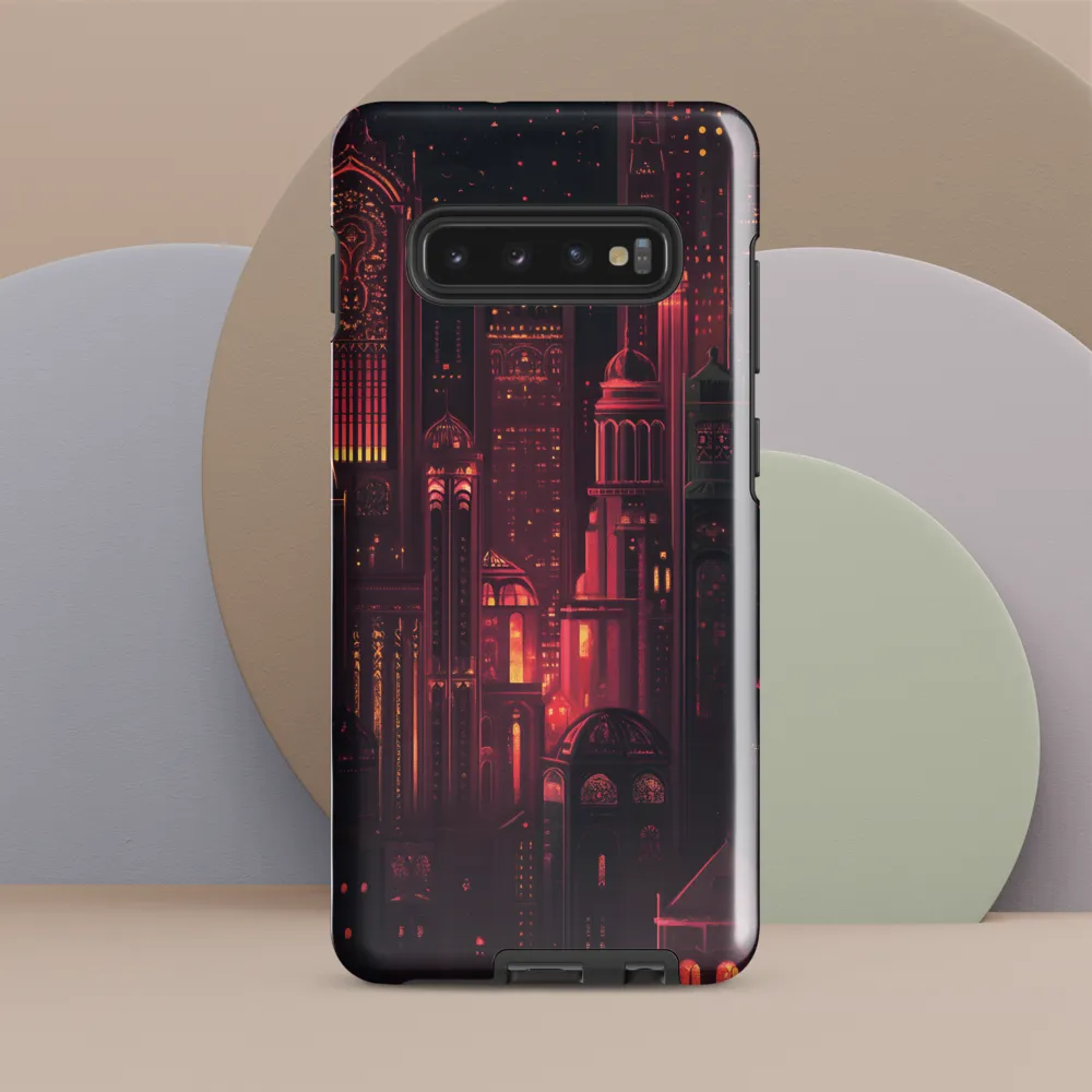 Mystical Metropolis: Dreams of Light | Phone Case |  S10 Plus | Tough Case | Glossy