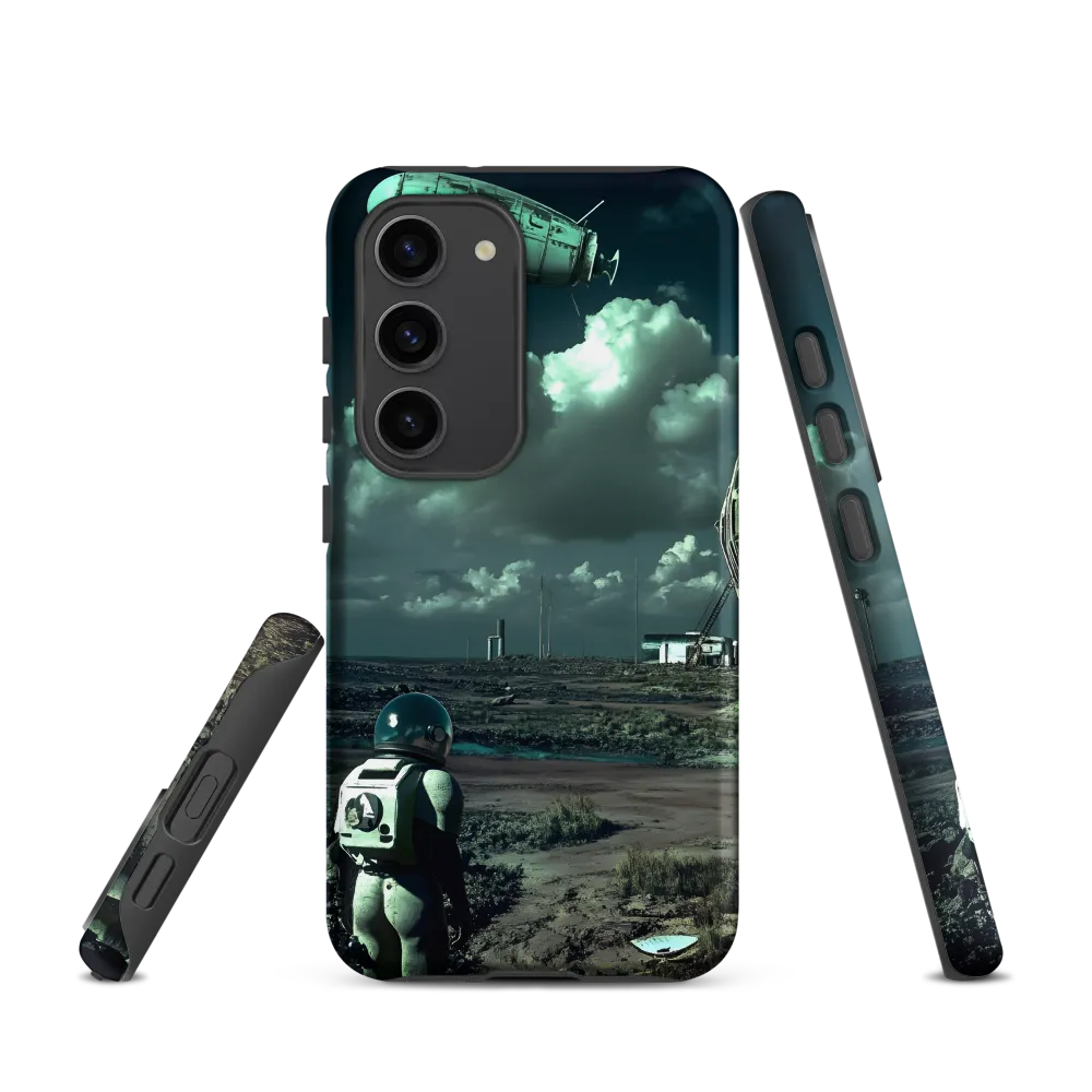 Beyond the Ruins: A Cosmic Journey | Phone Case |  S23 | Tough Case | Matte