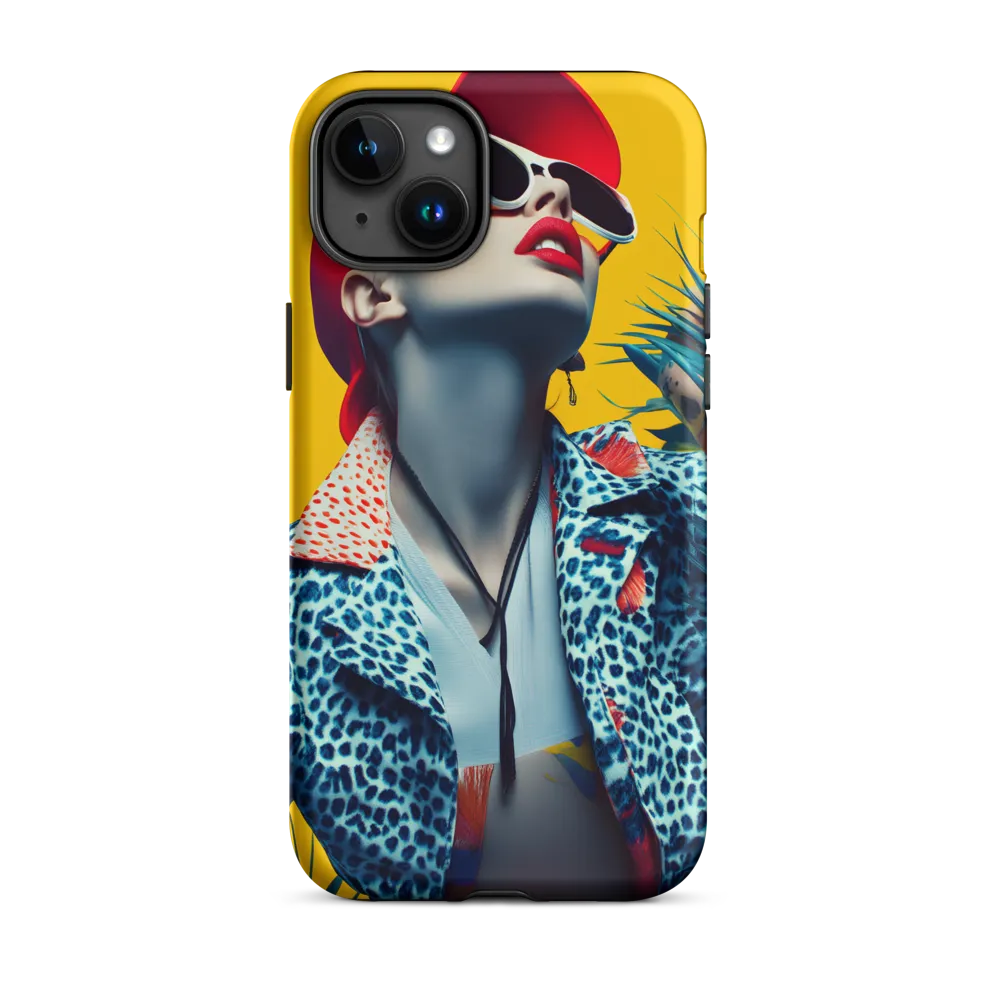 Bold Confidence in Color | Phone Case |  15 Plus | Tough Case | Matte