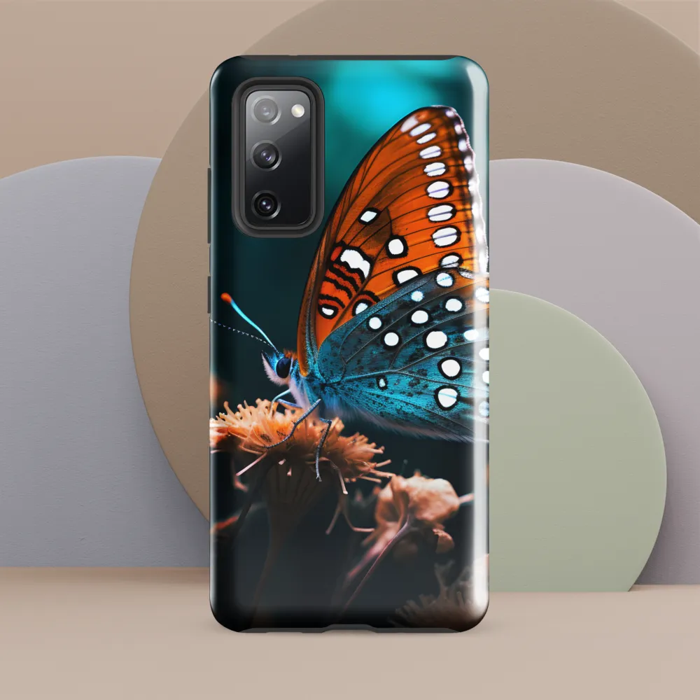 Whispers of Color: The Butterfly's Embrace