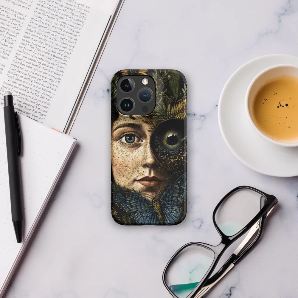 Nature's Embrace: A Surreal Portrait | Phone Case |  16 Pro | Snap Case | Matte