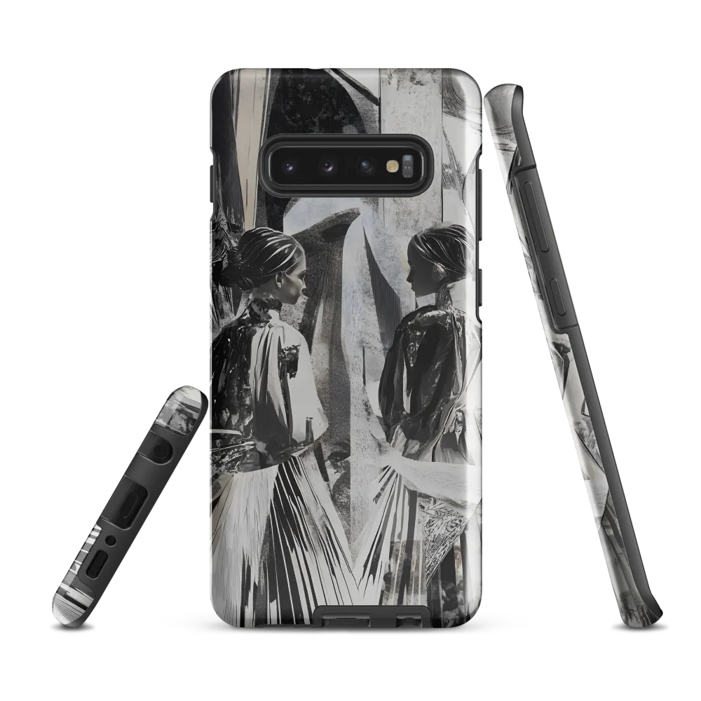 Reflections in Monochrome | Phone Case |  S10 Plus | Tough Case | Glossy