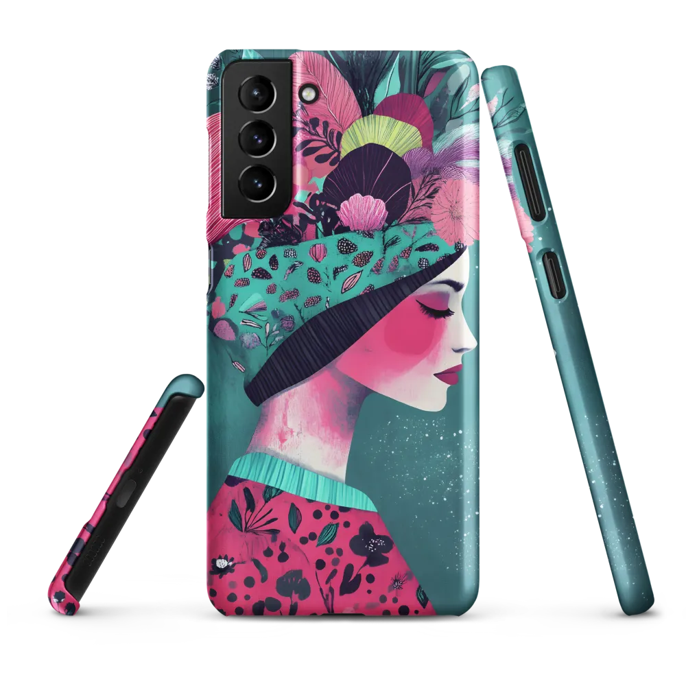 Whimsical Floral Portrait