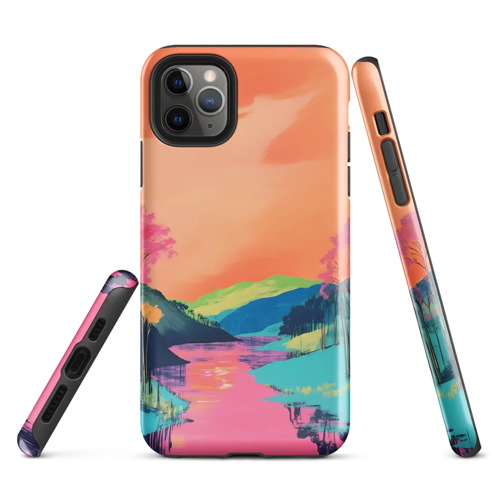 Dreamscape River | Phone Case |  11 Pro Max | Tough Case | Glossy