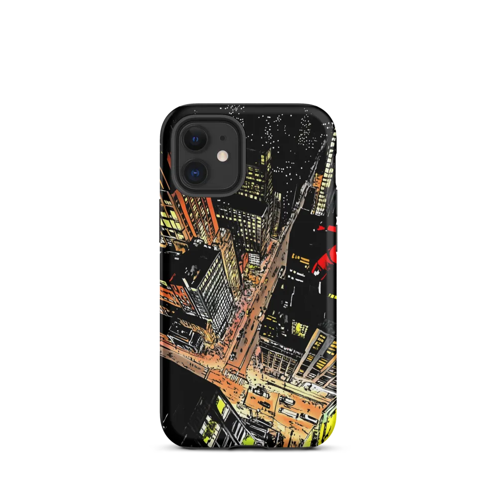 Urban Nightscape: A Bird's-eye View