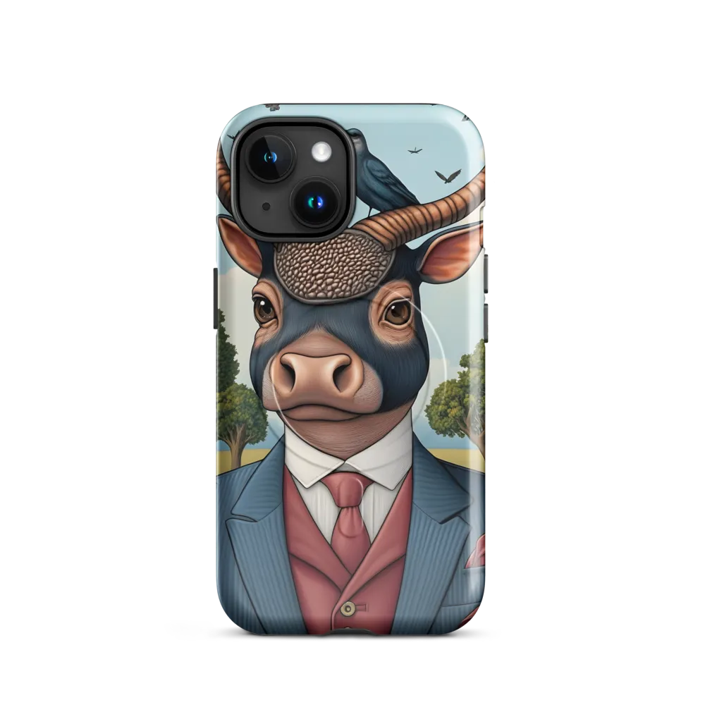 The Bull's Disguise | Phone Case |  15 | MagSafe® Tough Case | Glossy