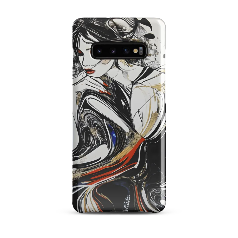 Contemplative Elegance | Phone Case |  S10 Plus | Snap Case | Glossy