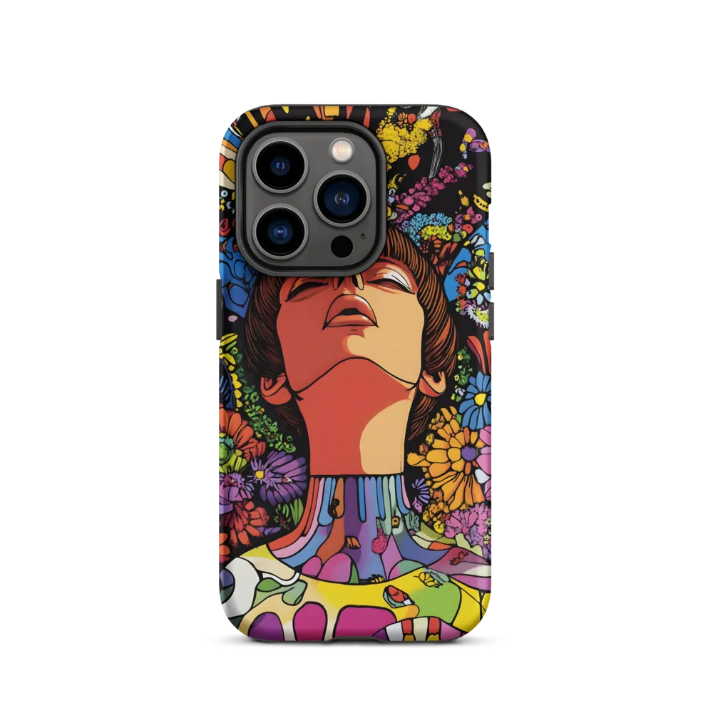 Vibrant Ecstasy: A Psychedelic Portrait