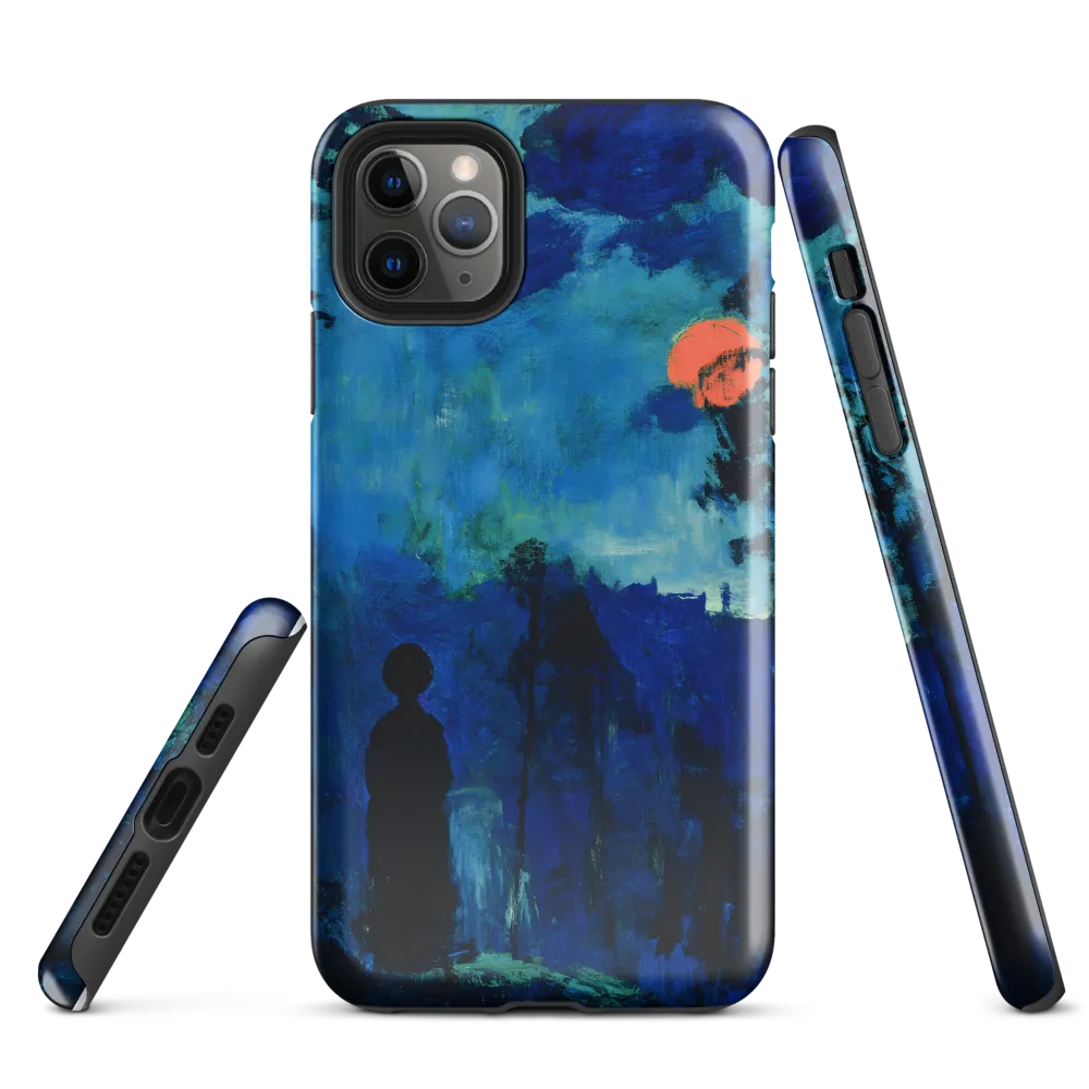 Solitude in Blue | Phone Case |  11 Pro Max | Tough Case | Glossy