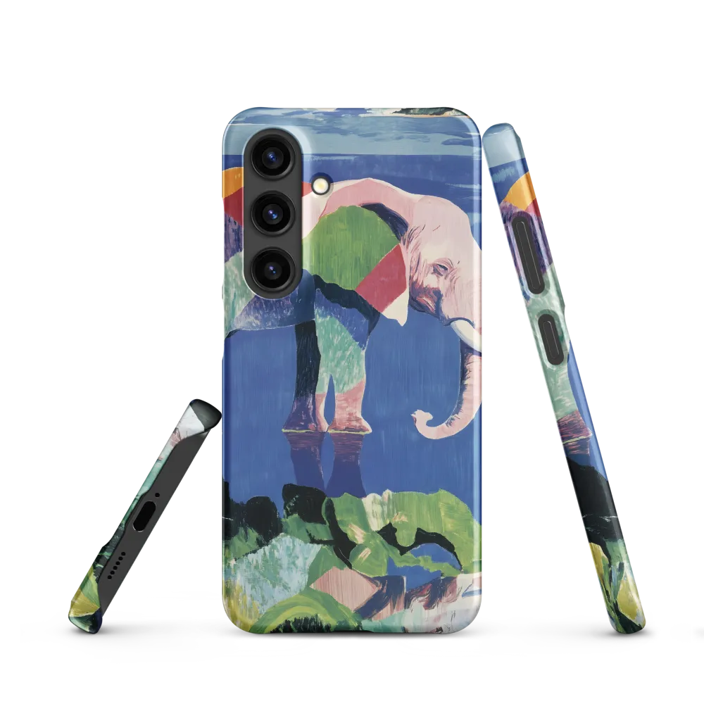 Serenity in Color: The Elephants of Reflection