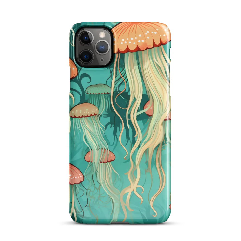 Ethereal Dance of Jellyfish | Phone Case |  11 Pro Max | Snap Case | Glossy