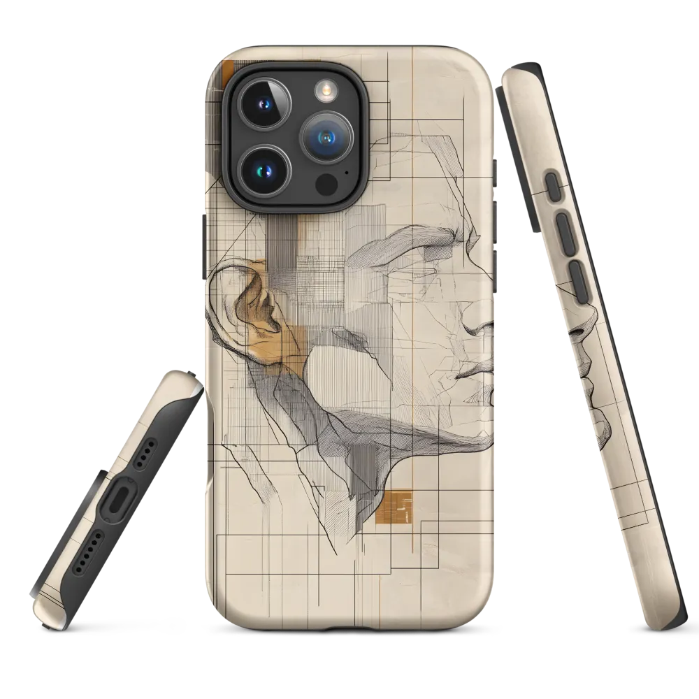 Geometric Reverie | Phone Case |  16 Pro Max | Tough Case | Matte