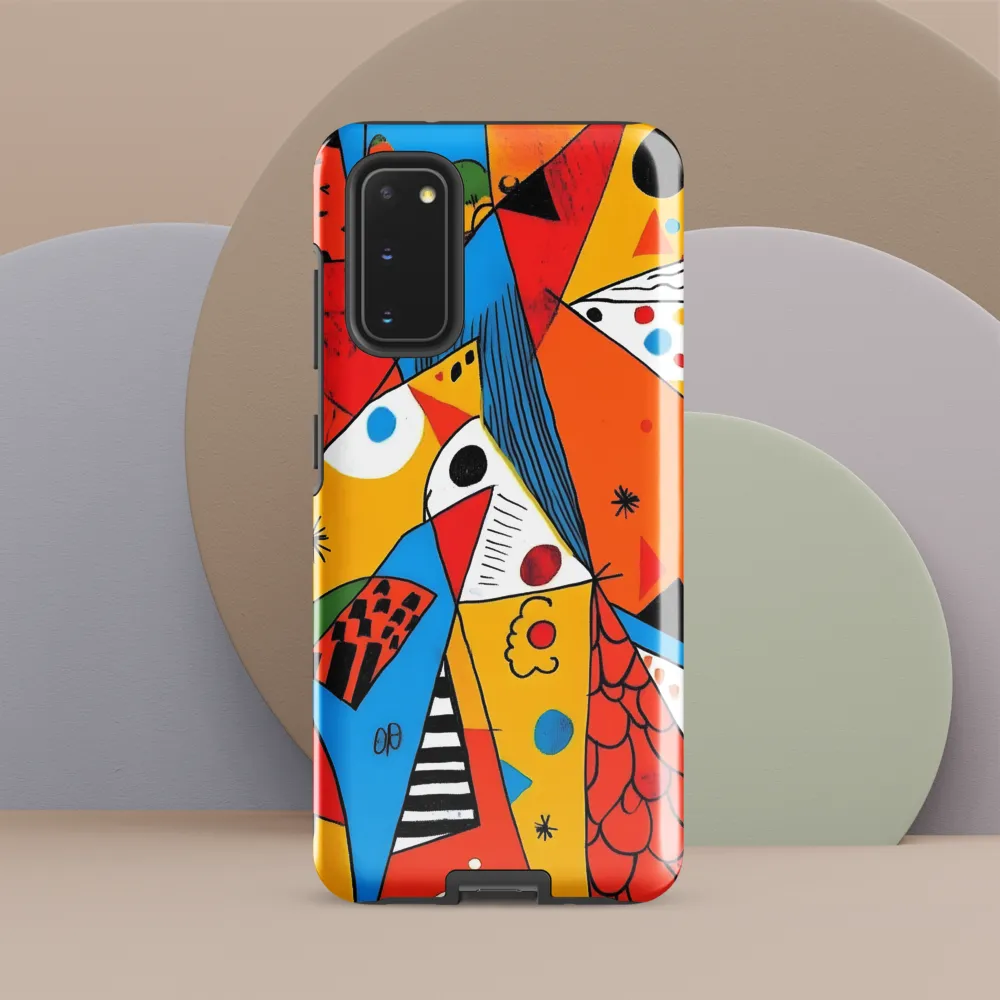Geometric Playground: A Colorful Journey Through Abstract Landscapes