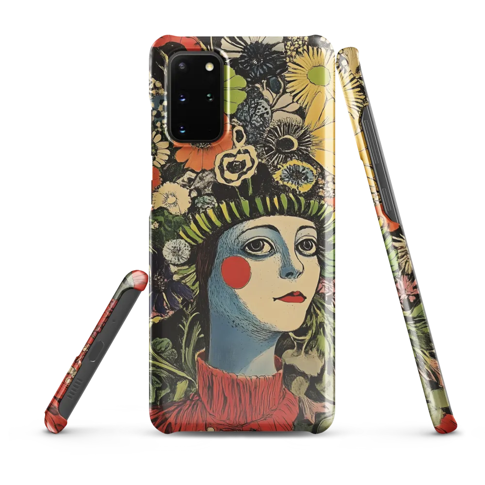 Floral Whimsy: A Portrait of Nature's Embrace