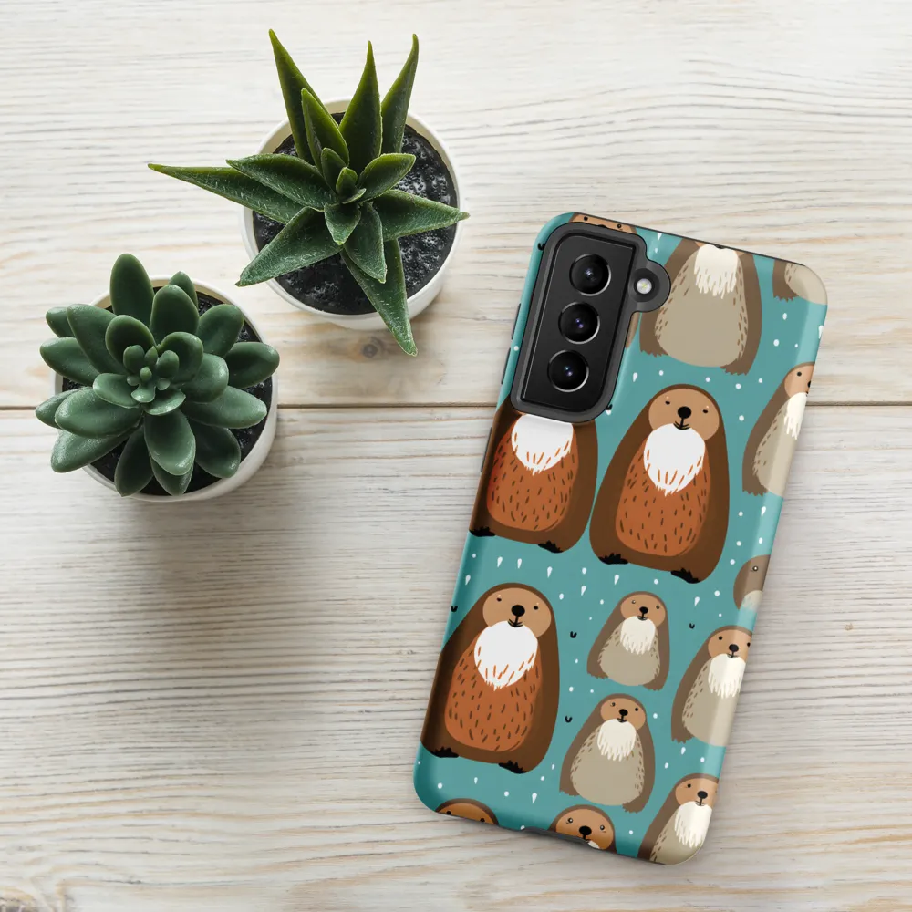 Whimsical Otter Pattern