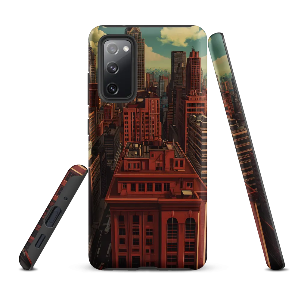 Urban Reverie: A Journey Through the City | Phone Case |  S20 FE | Tough Case | Matte