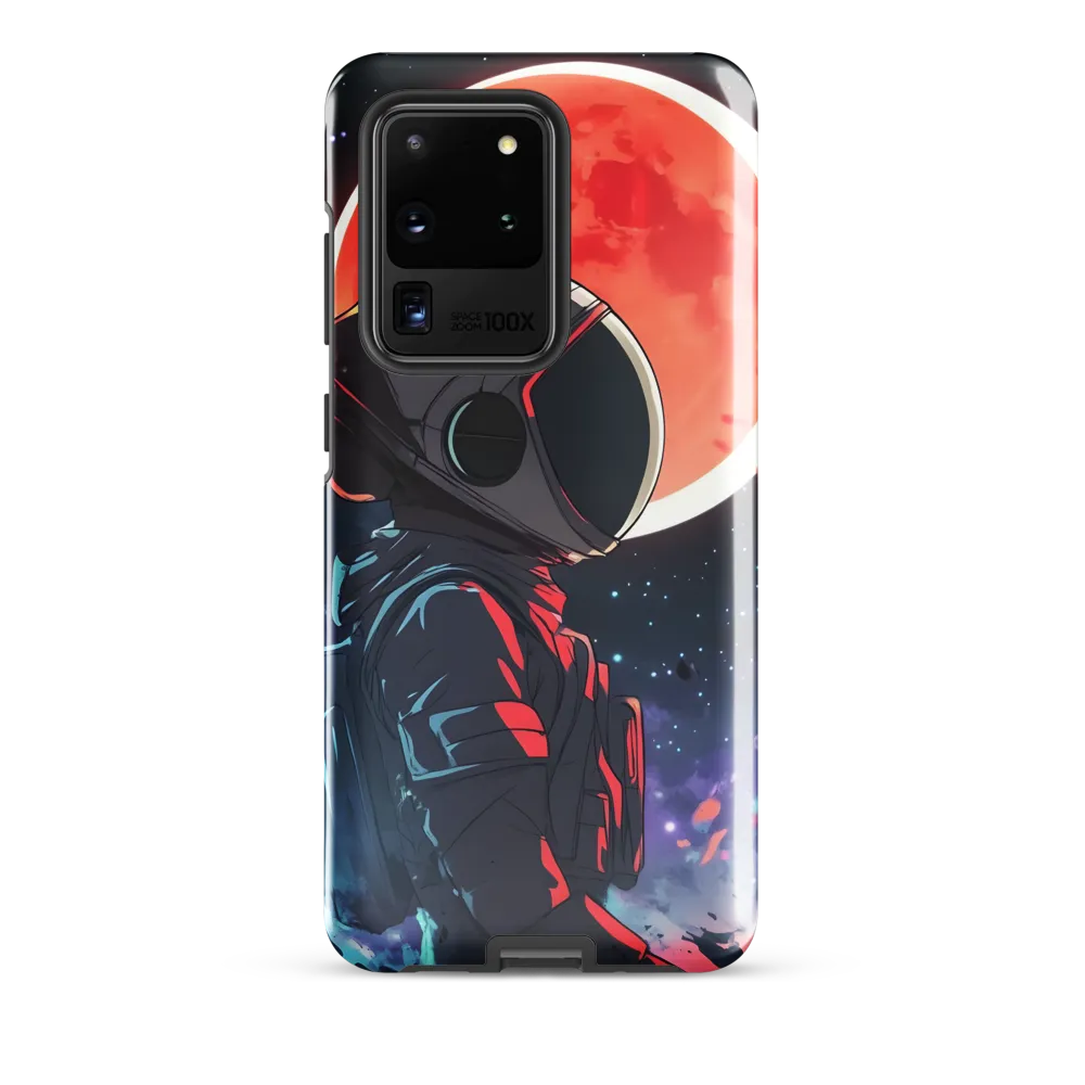 Celestial Voyage: The Dream of an Astronaut | Phone Case |  S20 Ultra | Tough Case | Glossy