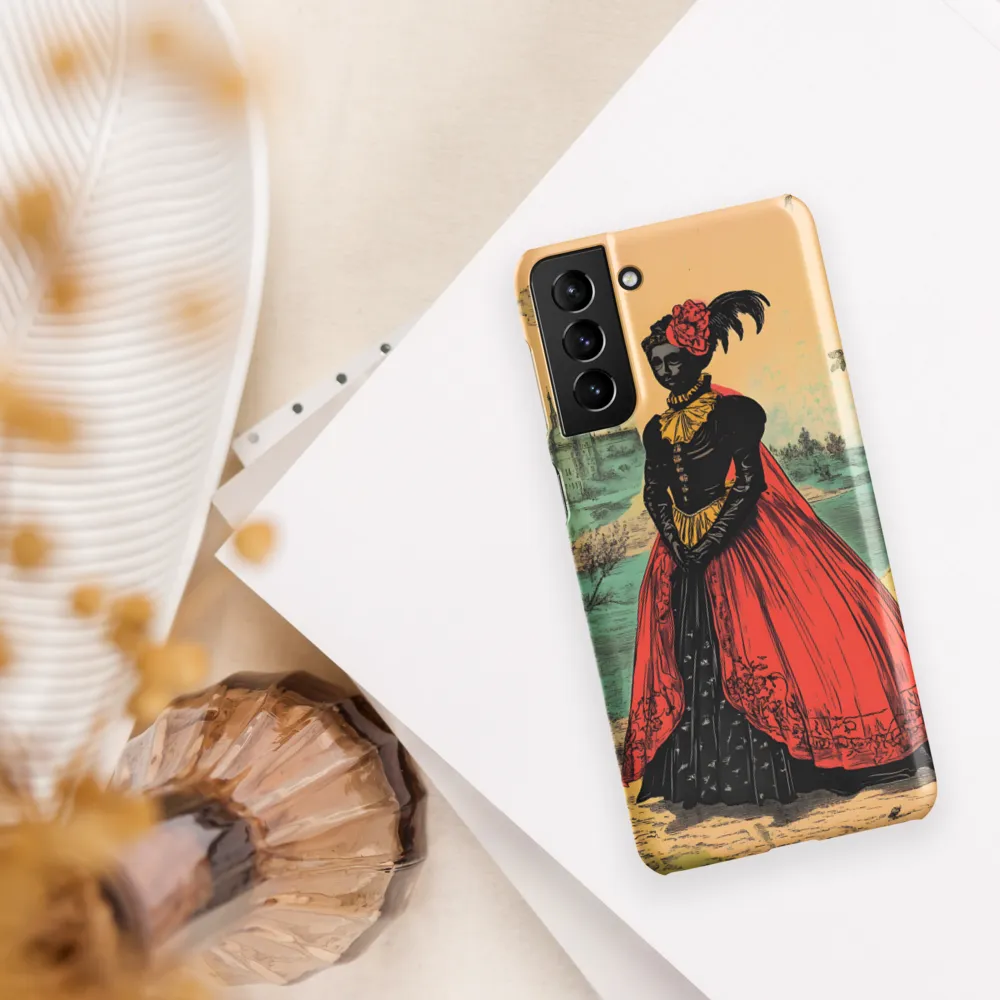 Elegance in Red and Gold