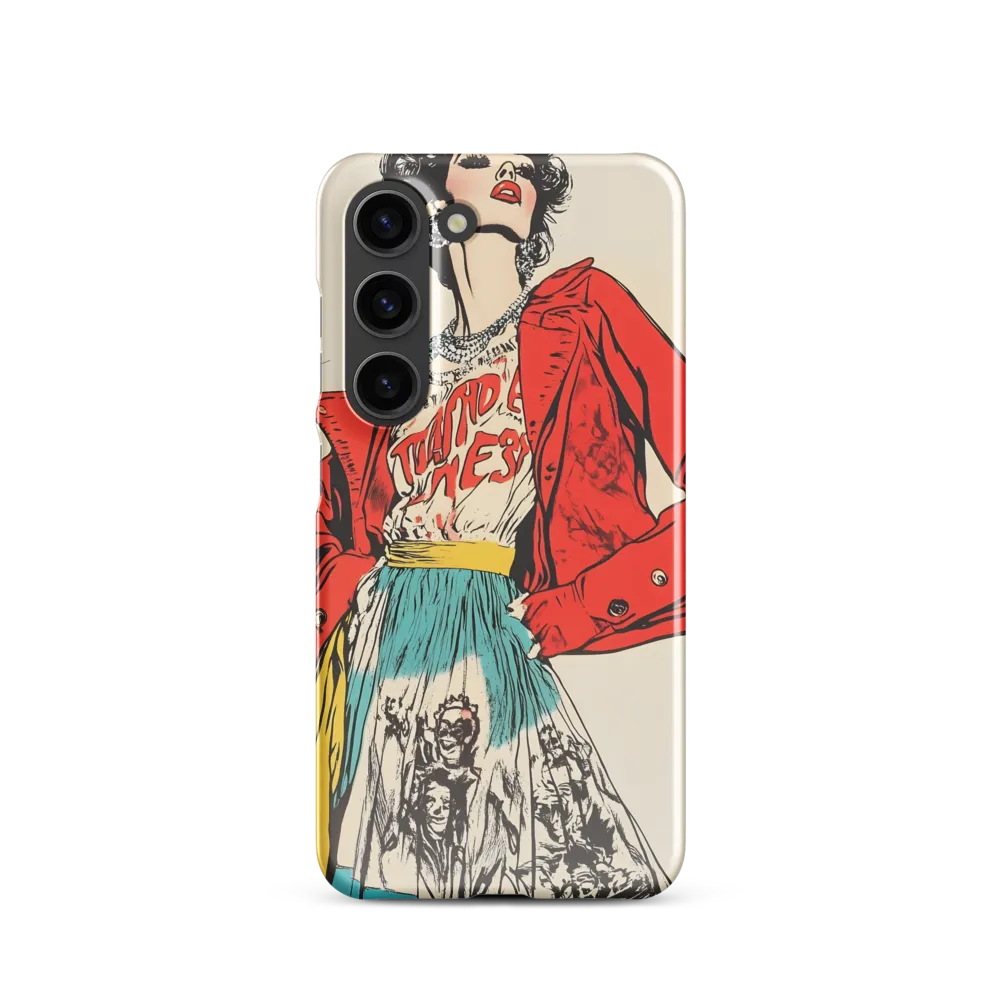 Vibrant Elegance: A Pop Art Fashion Statement