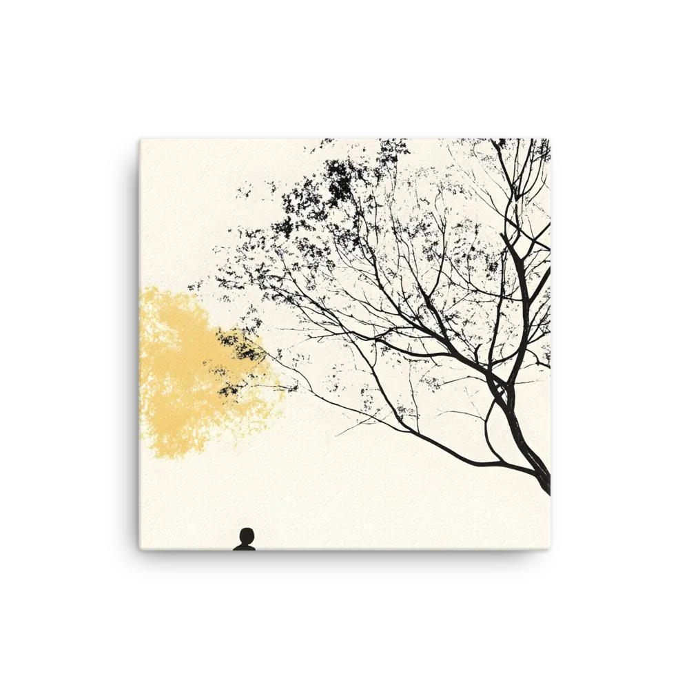 Whispers of Solitude | Thin Canvas | 12″×12″