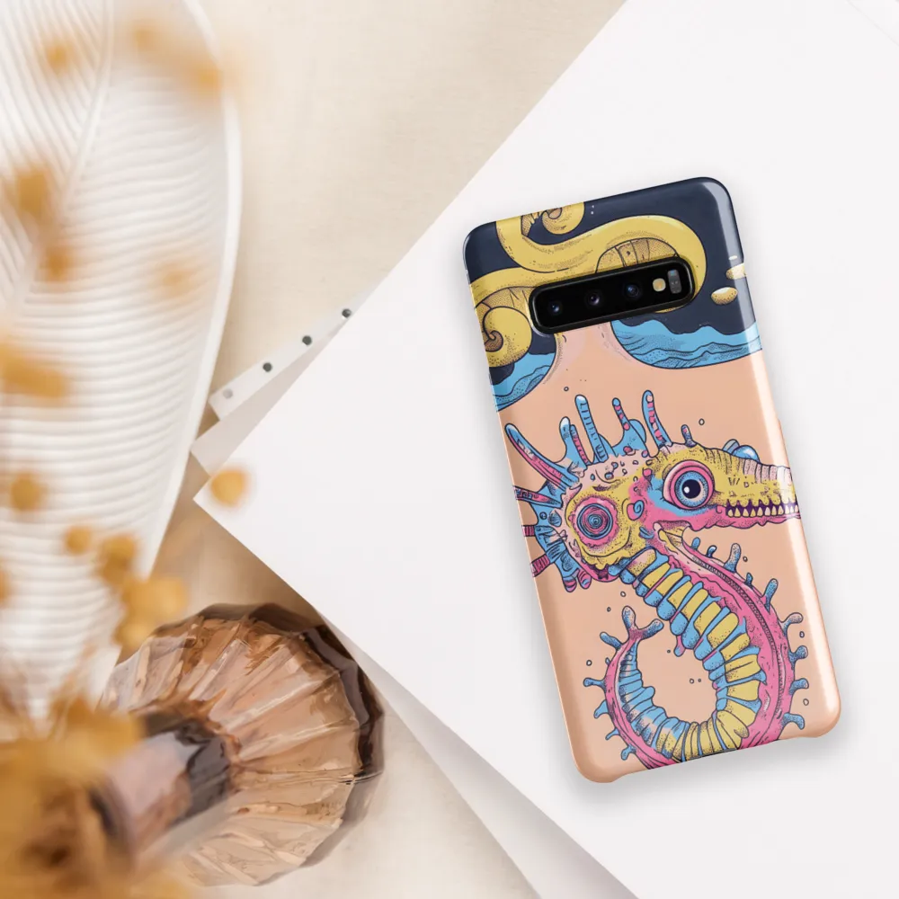 Whimsical Sea Dragon: An Intricate Fantasy | Phone Case |  S10 Plus | Snap Case | Glossy