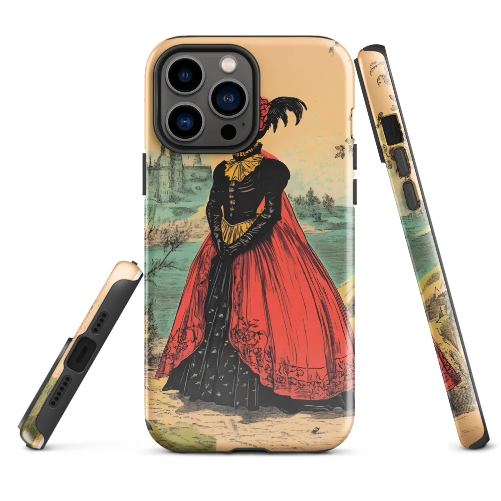 Elegance in Red and Gold