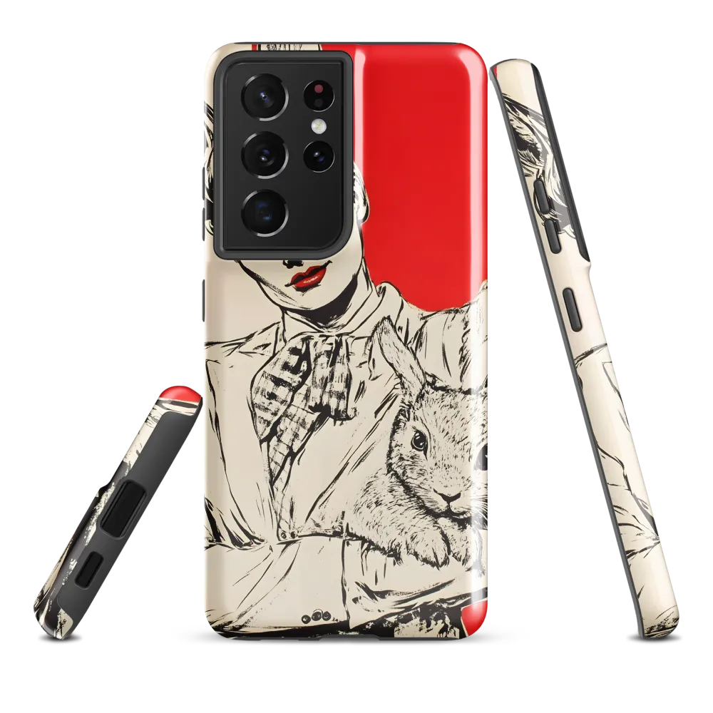 Whimsical Elegance: The Rabbit Lady