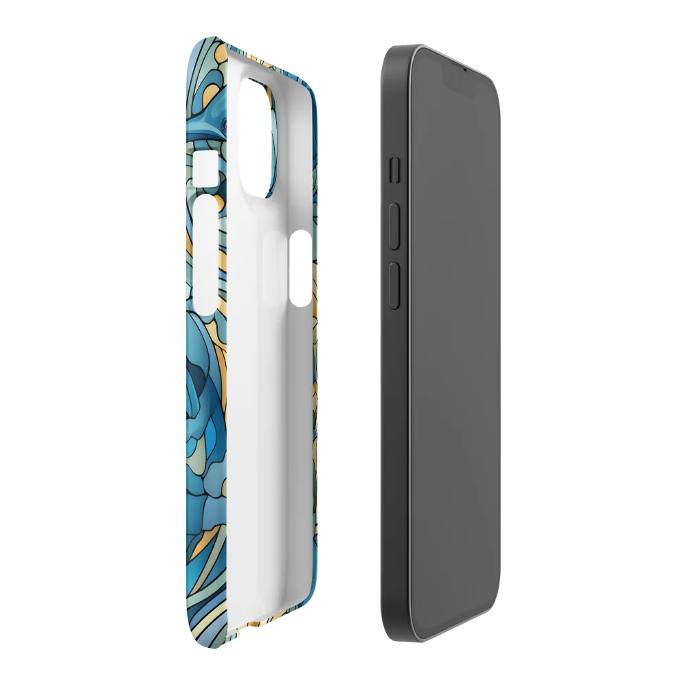 Dancing Waves of the Ocean | Phone Case |  14 | Snap Case | Matte
