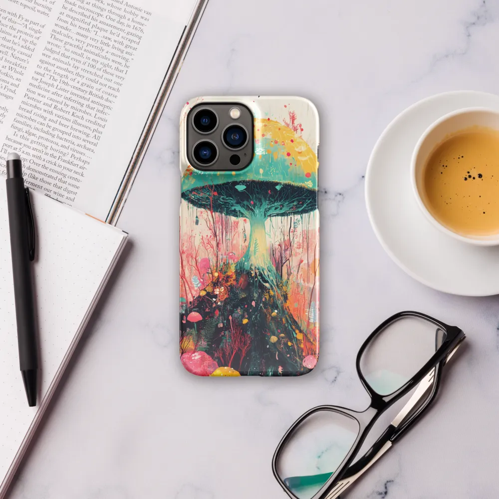 Whimsical Mushroom Forest | Phone Case |  13 Pro Max | Snap Case | Glossy