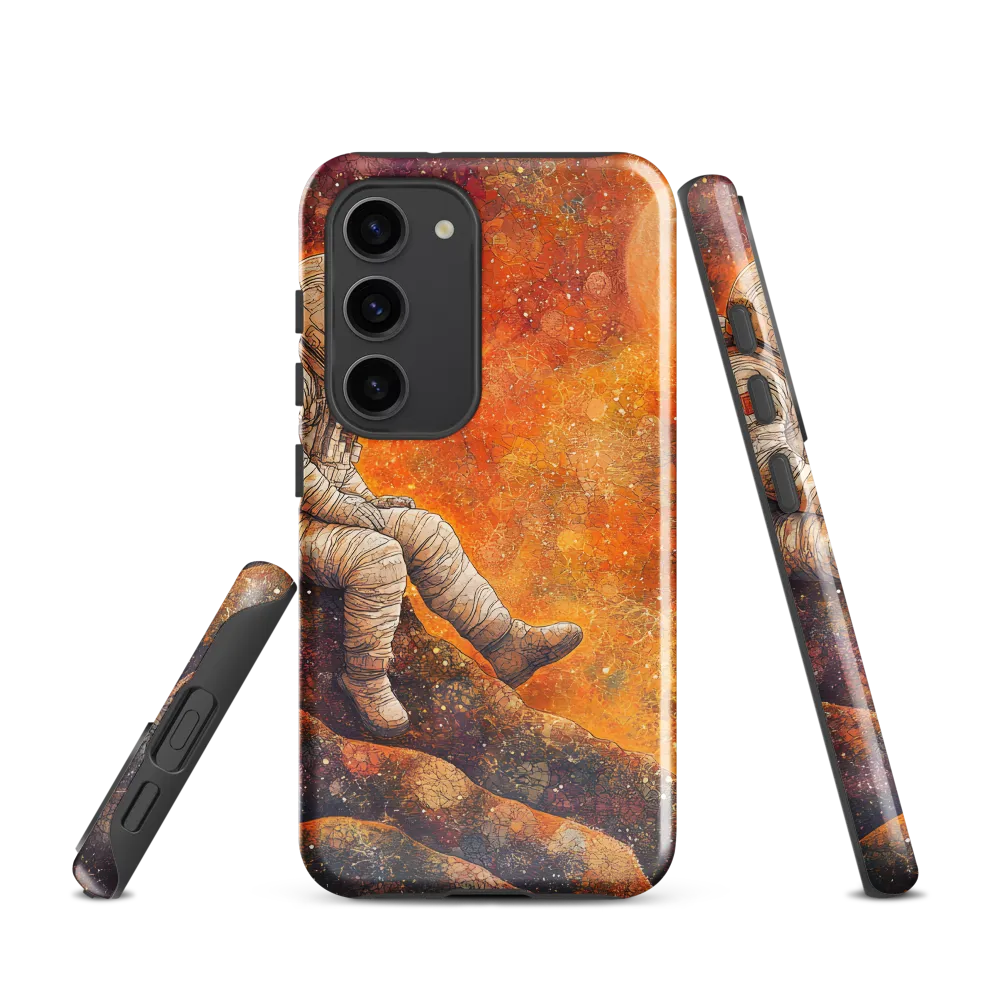 A Cosmic Solitude | Phone Case |  S23 | Tough Case | Glossy