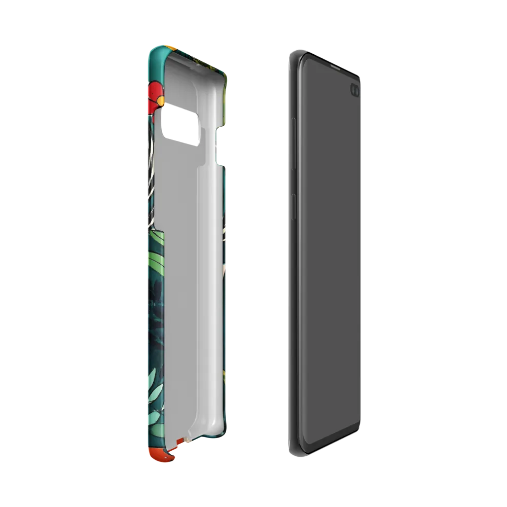 Nature's Embrace: The Majestic Deer | Phone Case |  S10 | Snap Case | Matte