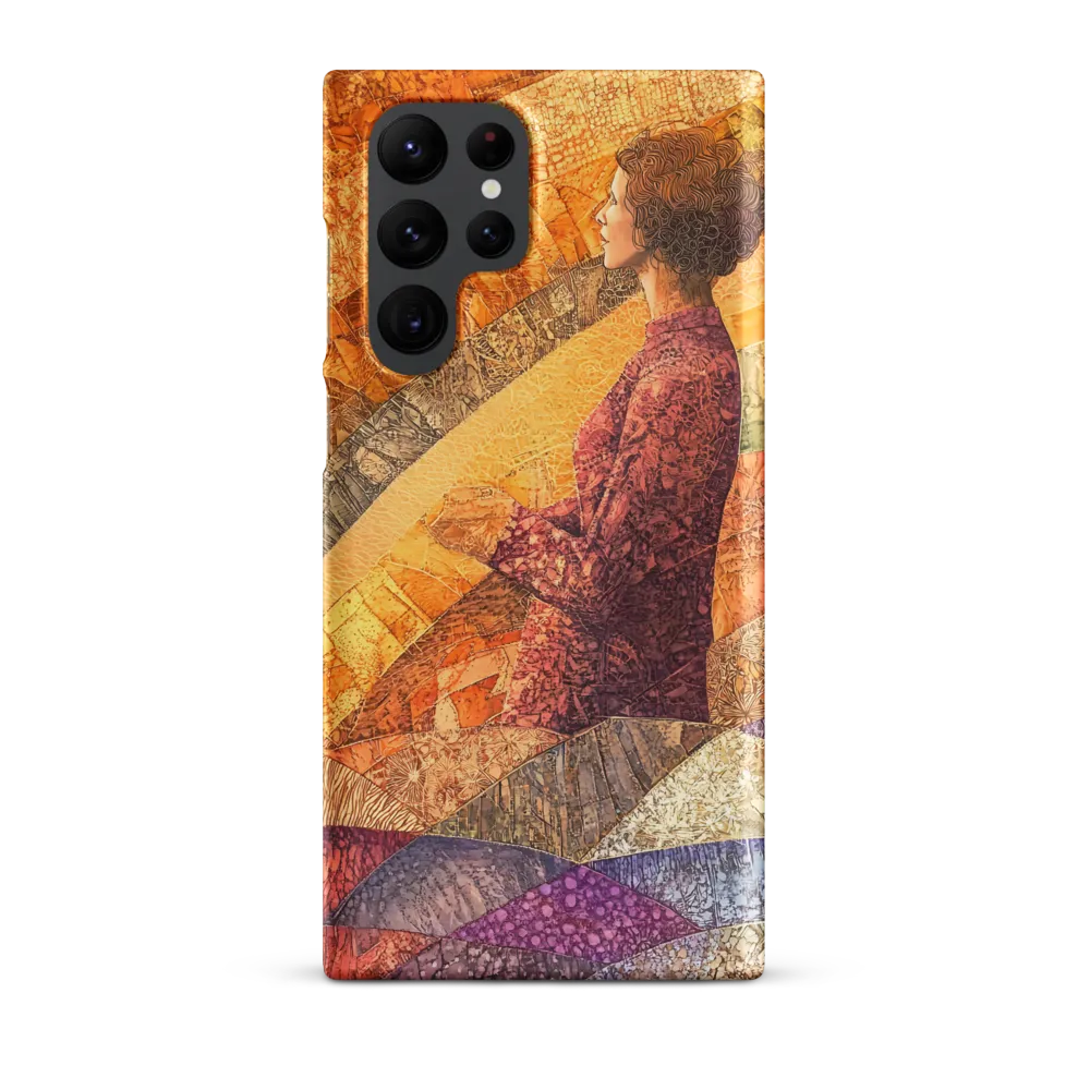 Whispers of Contemplation | Phone Case |  S22 Ultra | Snap Case | Matte