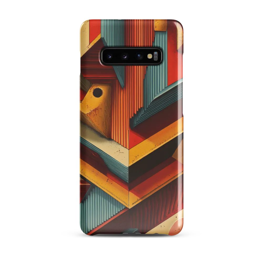 Geometric Harmony | Phone Case |  S10 Plus | Snap Case | Glossy