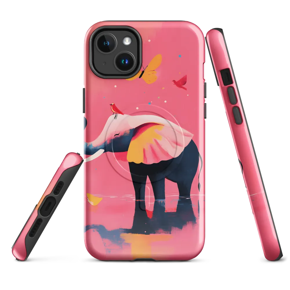 Whimsical Serenity: The Playful Elephant