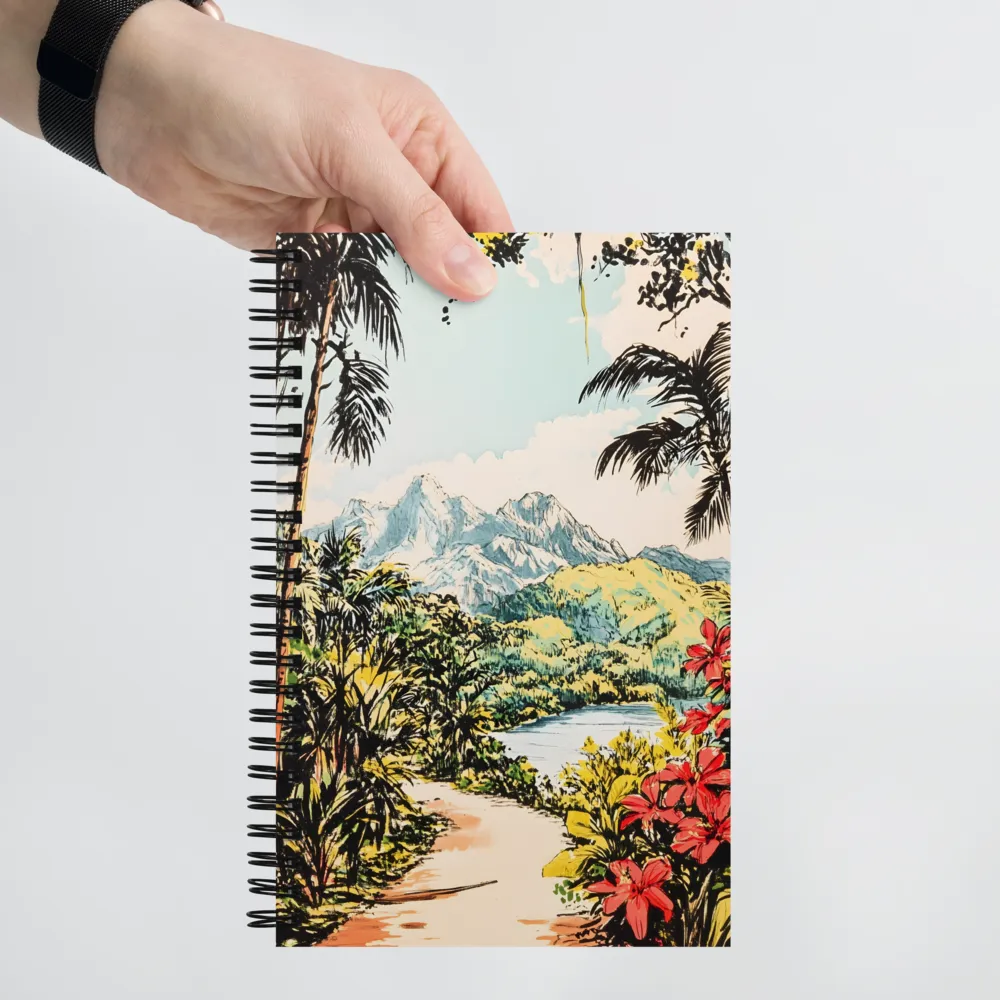 Tropical Serenity | Spiral Notebook