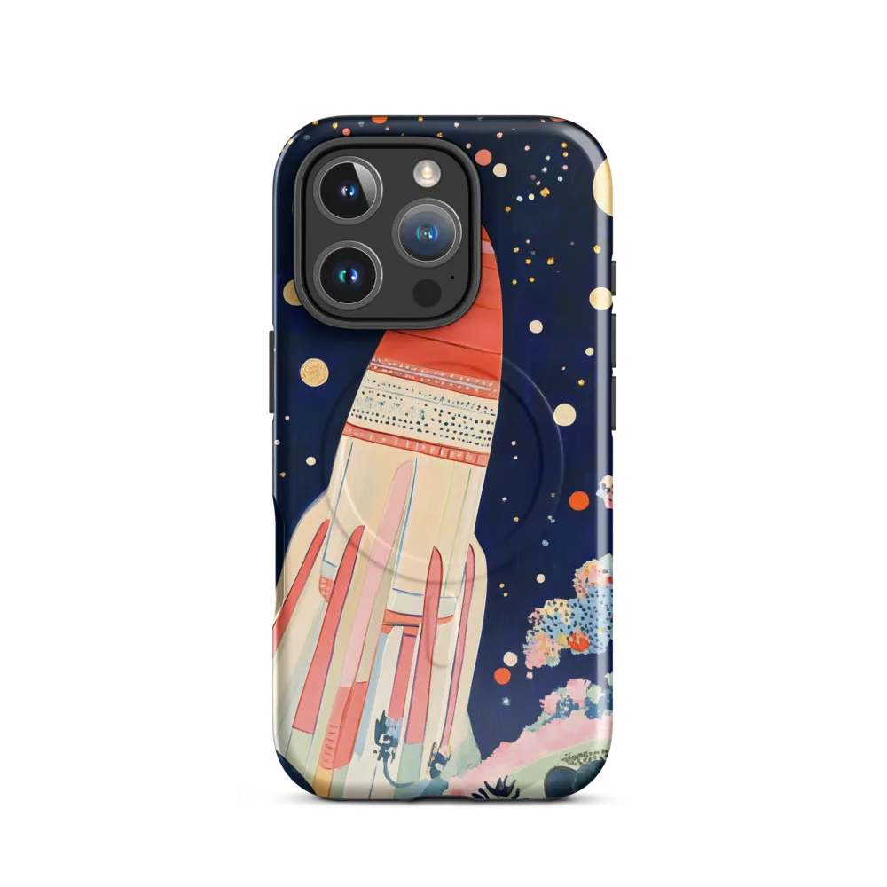 Cosmic Dreams: The Rocket's Journey