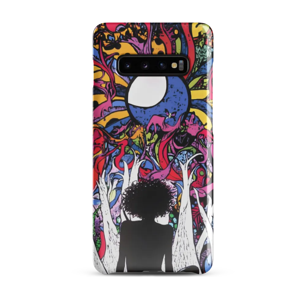 Contemplation in a Kaleidoscopic Realm | Phone Case |  S10 Plus | Snap Case | Glossy