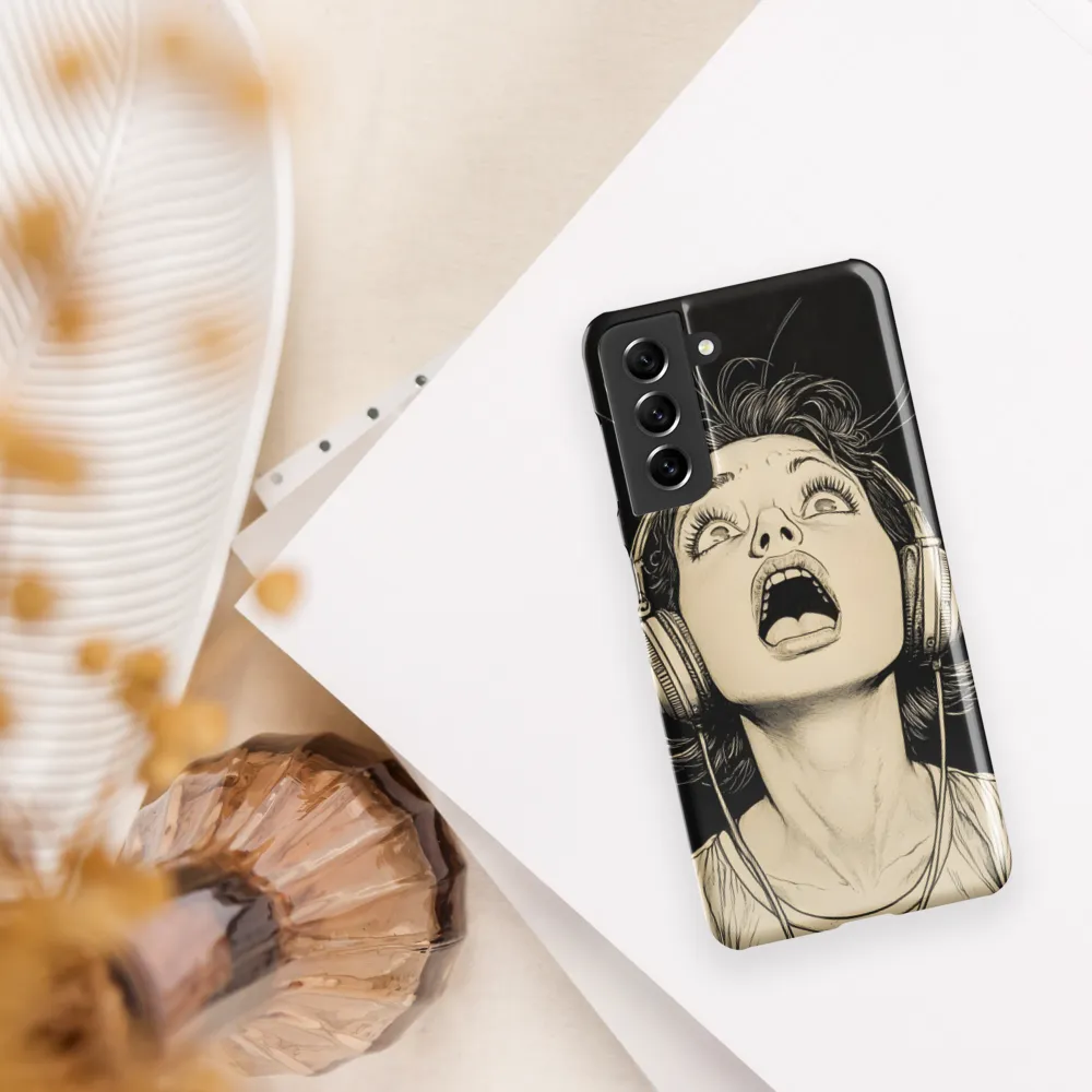 Sonic Exclamation | Phone Case |  S21 | Snap Case | Glossy