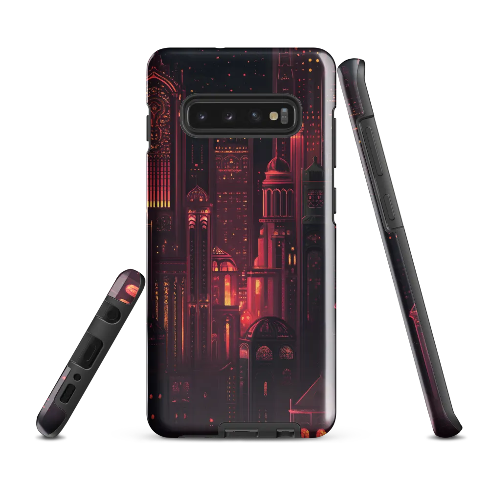 Mystical Metropolis: Dreams of Light | Phone Case |  S10 Plus | Tough Case | Glossy