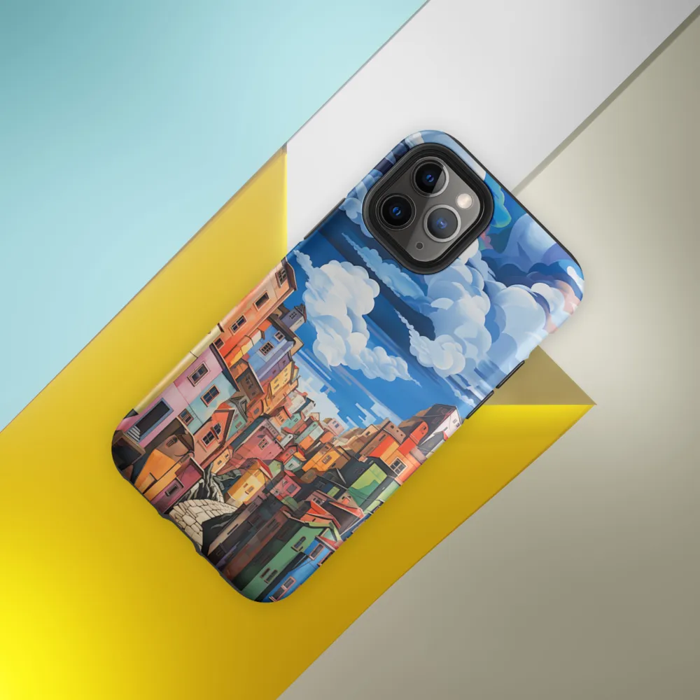 Whimsical Heights: A Vibrant Cityscape