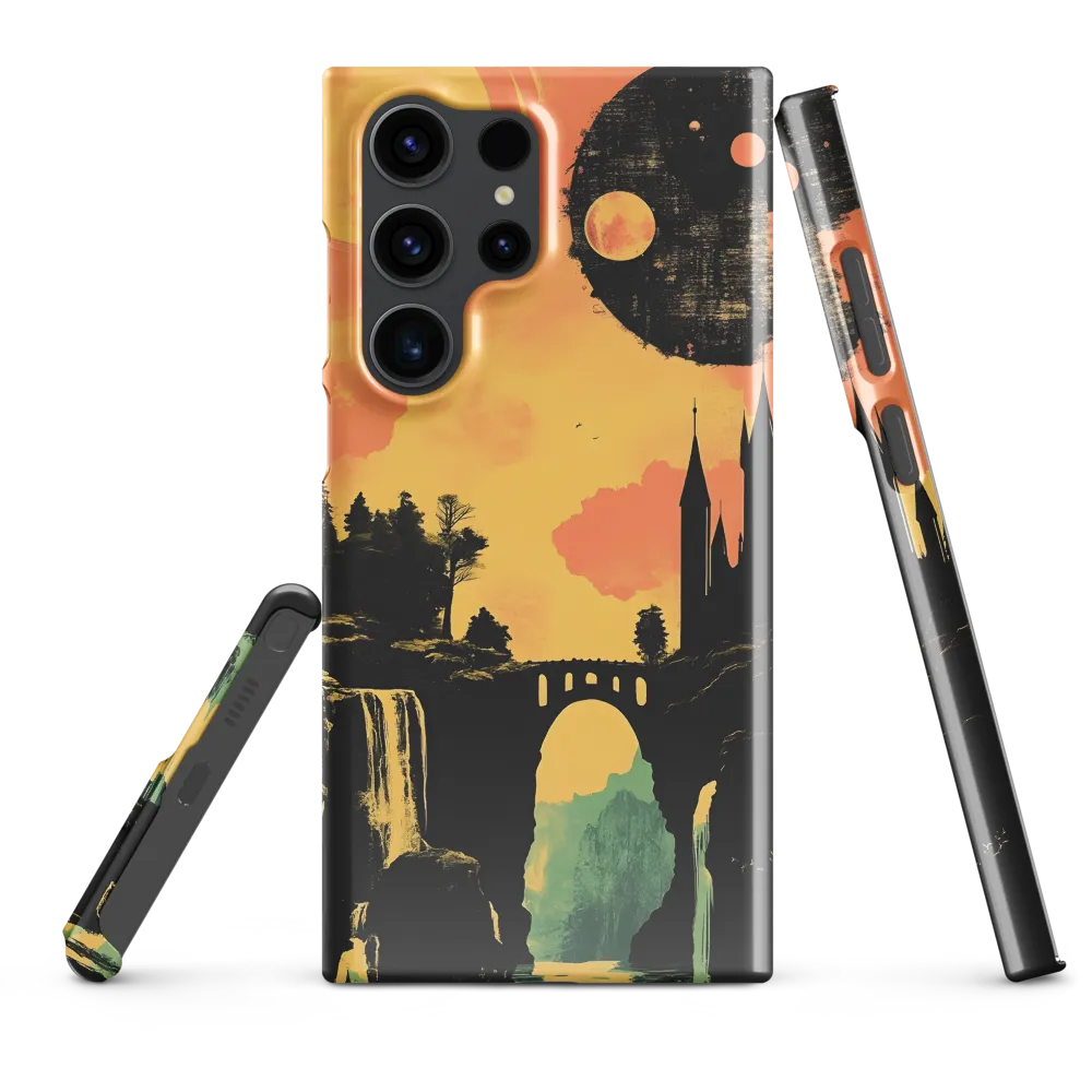 The Enchanted Bridge | Phone Case |  S23 Ultra | Snap Case | Glossy