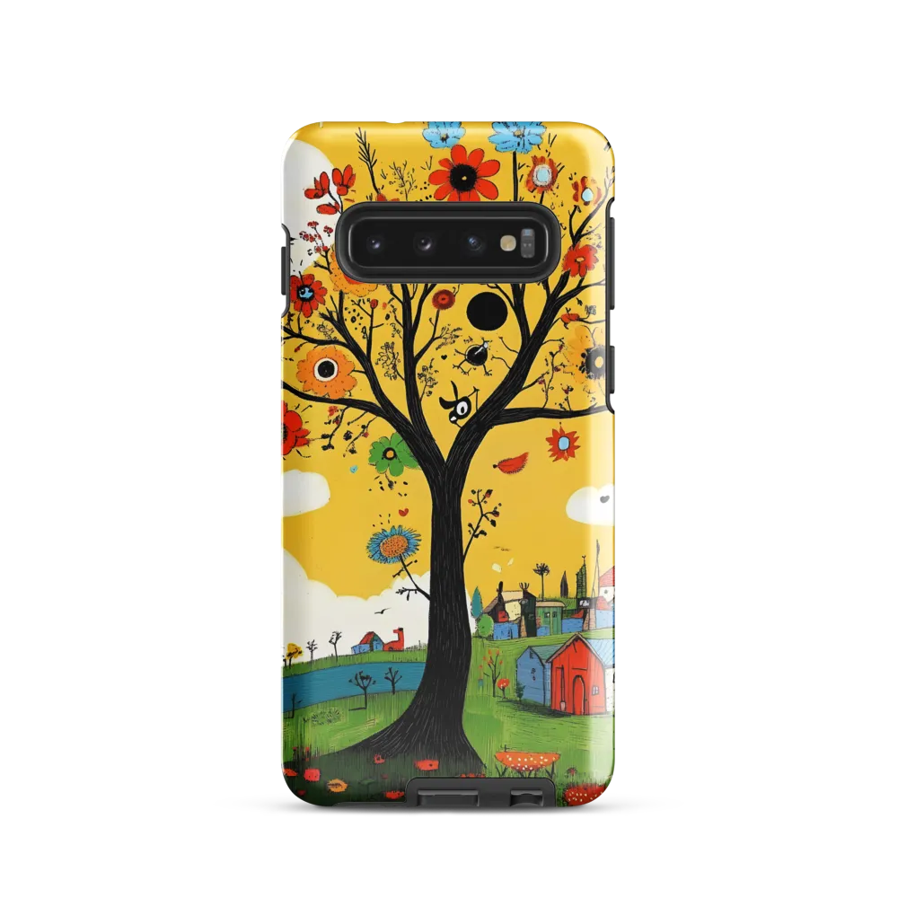 Whimsical Blooms of Life | Phone Case |  S10 | Tough Case | Glossy