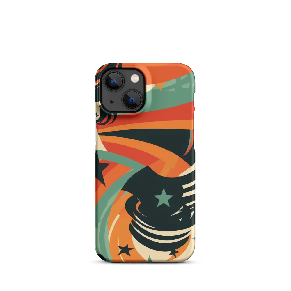 Swirls of Elegance | Phone Case |  13 Mini | Snap Case | Matte